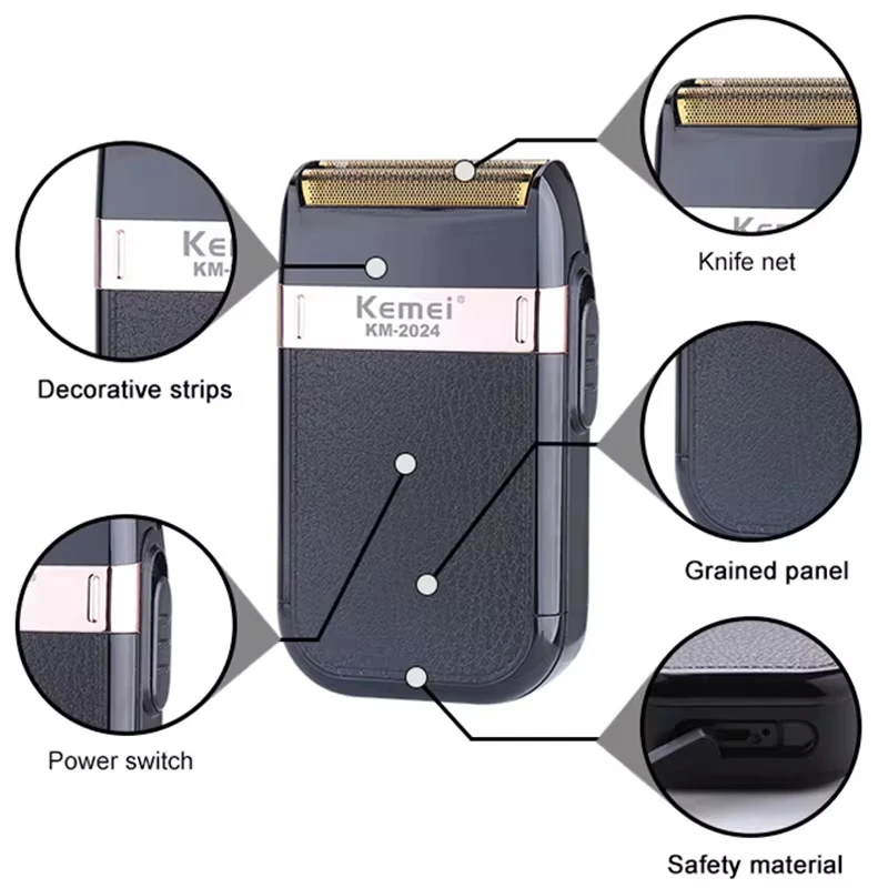 Kemei KM-2628 KM-678 KM-2024 プロフェッショナル電気バリカン