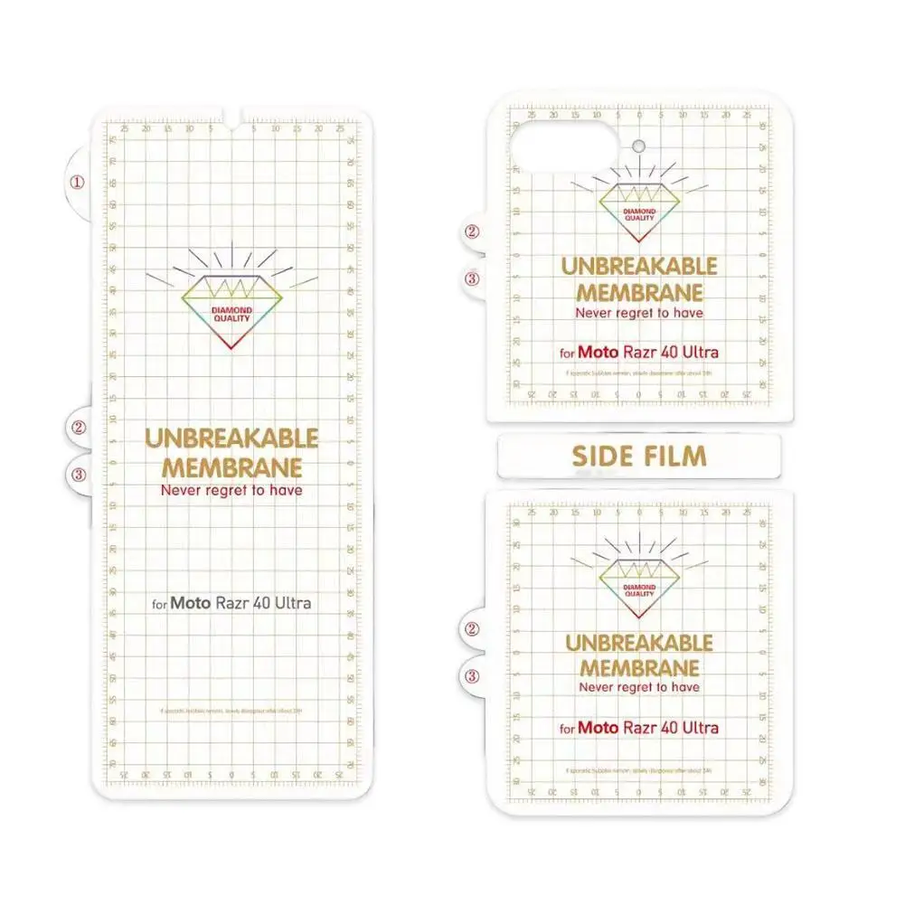 Pellicola Salvaschermo In Idrogel Per Motorola Razr 40 Ultra 5G Morbida Pellicola Protettiva Anteriore Posteriore Per Motorola Razr 40 Film Non Glas