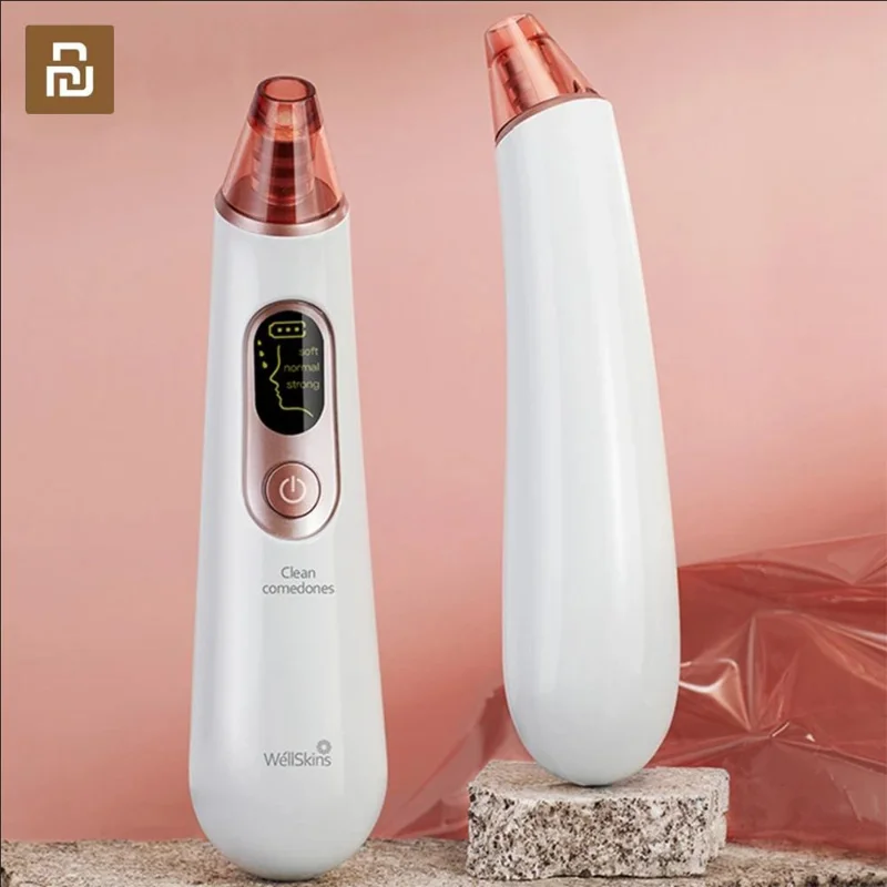 XiaomiWellskinsElectricBlackheadCleanerDeepPoreCleanserAcnePimpleRemovalVacuum