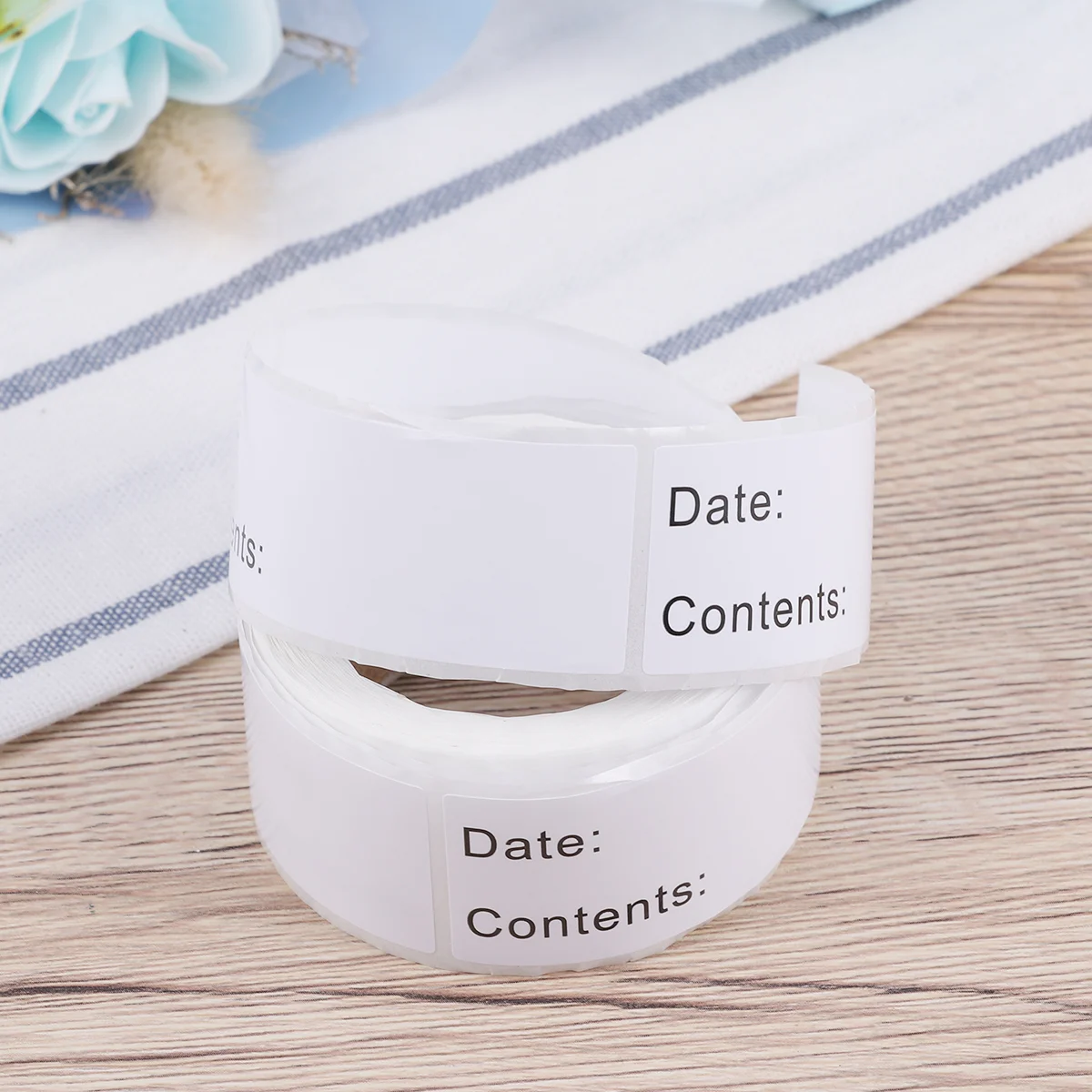 

125pcs Date Labels Jars Jar Labels Fridge Box Lable Meal Prep Labels Pantry Meal Containers Date Roll Stickers Self Adhesive