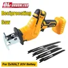 Cordless Reciprocating Saw For Dewalt 18V 20V Battery Electric Cutting Saber Saw Wood Metal Pipe Cutting Power Tools（No Battery） 1
