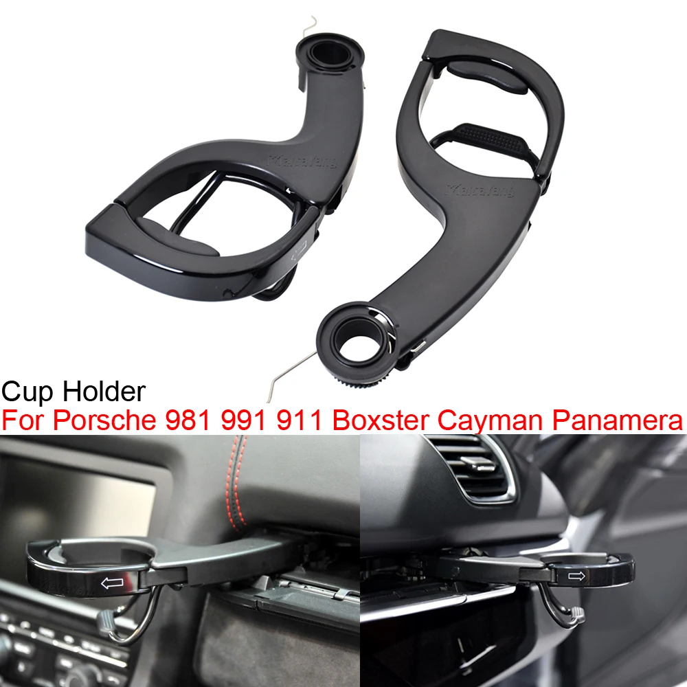 Car Front Left Right Instrument Drink Cup Holder Repair Kit For Porsche 981 991 911 Boxster