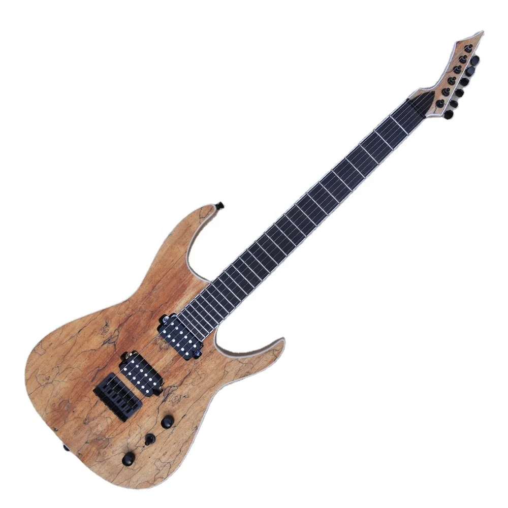 

Flyoung Natural Wood Color Electric Guitar 6 Strings Electric Guitar OEM guitars