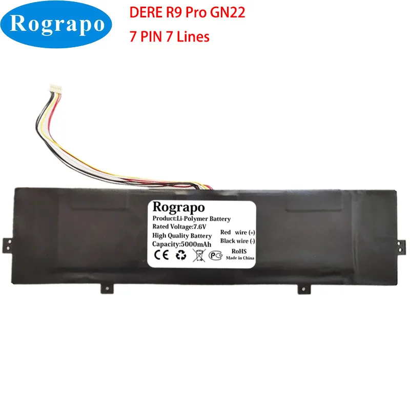Pro Bateria do Portátil Dere r9 Bateria do Portátil Gn22 Pinos Plugue de Fios 7.6v 5000mah