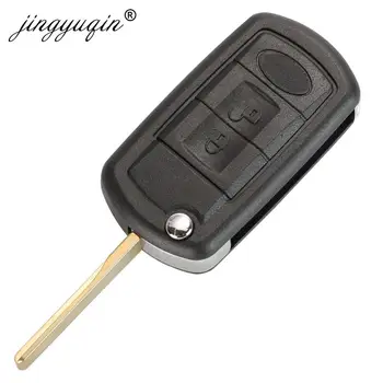 Keyforkess 315/433MHz ID46-PCF7941 Chip 3B Flip telecomando portachiavi per auto per RANGE ROVER Sport Land Rover Discovery 3 chiave completa - Jingyuqin 315 433MHz ID46 PCF7941 Chip 3B Flip telecomando portachiavi per auto per RANGE ROVER