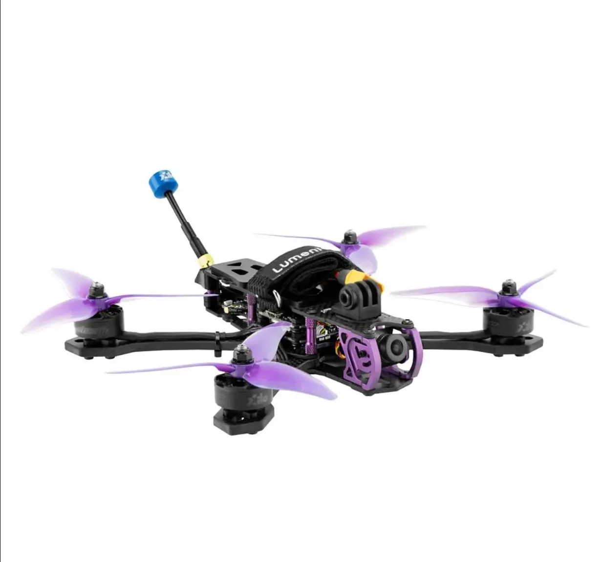 Johnny fpv ドローン 5インチ バッテリーチャージャーセット G-FORCE レジェーロ FPV（ガンメタ）フォルダブルドローン