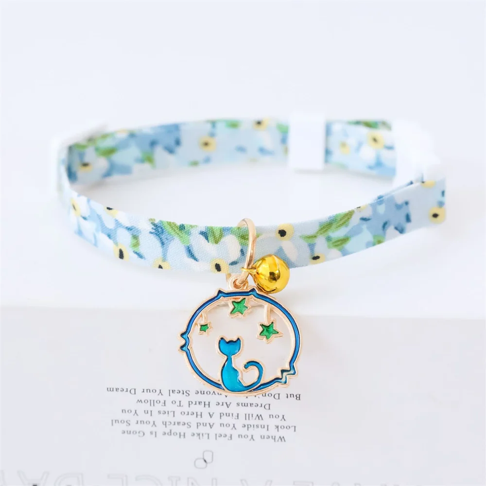 Title 5, Pet Collar With Pendants Footprint Colorful Dog...