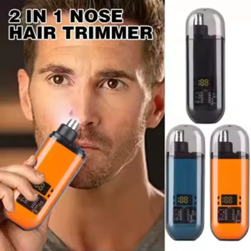 Xiaomi MIJIA Portable Electric Nose Hair Trimmer Painless Clipper Mini Pocket Nose Ears Hair Eyebrow Trimmer Men's Rechargeable 5