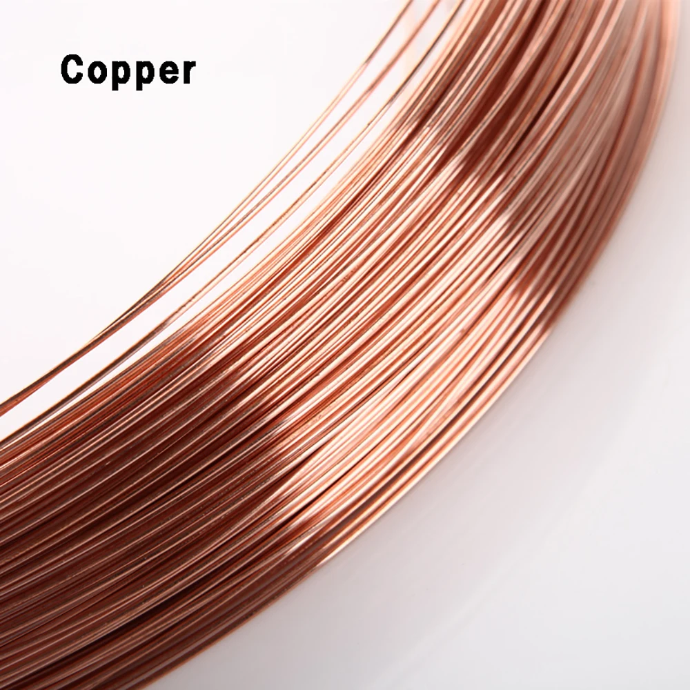 1 Meter Pure Titanium Wire TA2 Ti Wire Corrosion Resistant Acid And Alkali  Resistant DIY Material Diameter 0.2mm-2mm