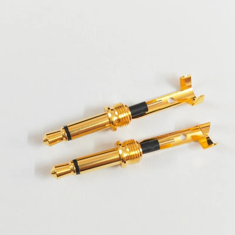 DIY 헤드폰 수리 플러그 2.5 3.5mm 4.4mm 남성 3/4극 스테레오 밸런스드 이어폰 커넥터 금도금 교체용 오디오 어댑터