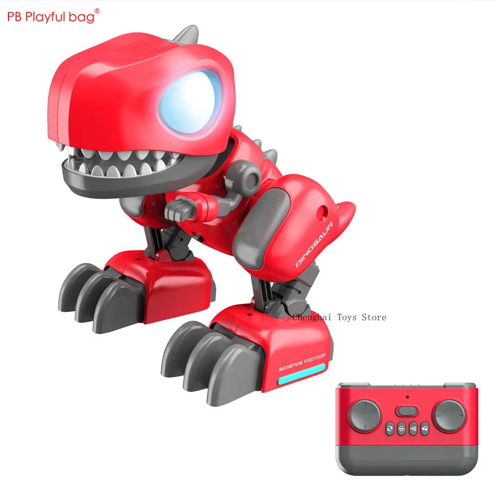 Cartoon DIY Assembling Dinosaur Tyrannosaurus Rex RC Animal Car 2024 Electric Toy Gift for Kids AC213 5