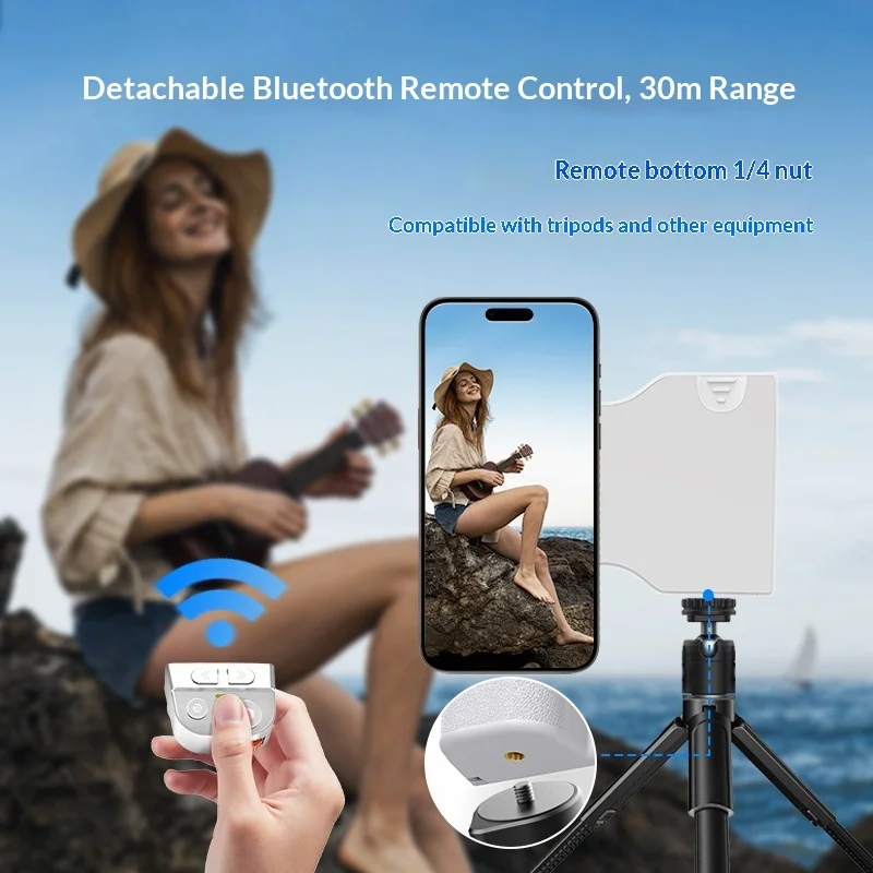 Magsafe Magnetic Photography Grip with Strong Adherence and One-Click Zoom Feature