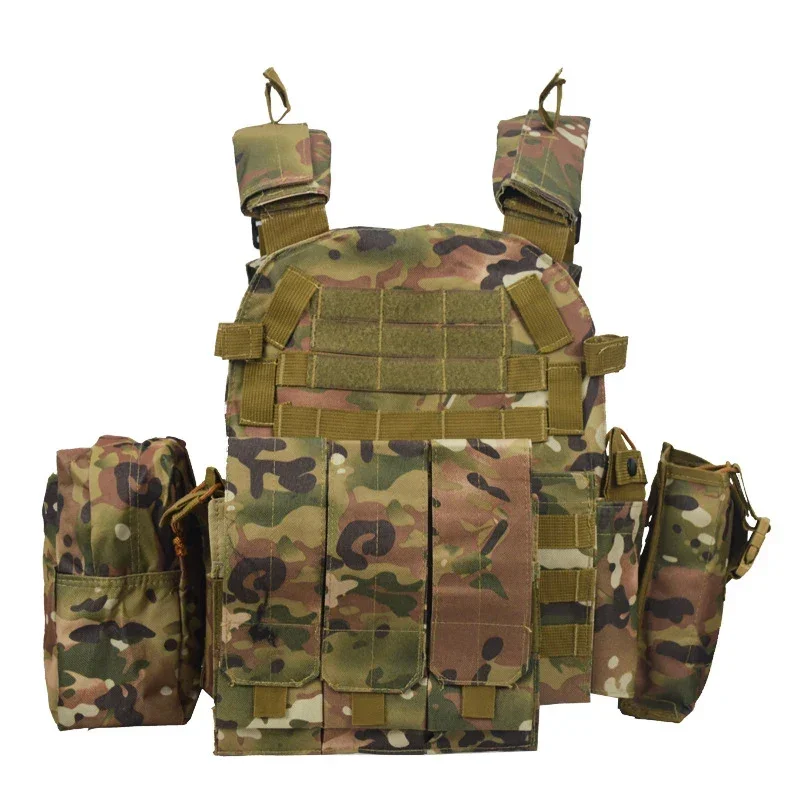 Military Tactical Vest Body Armor with Molle System