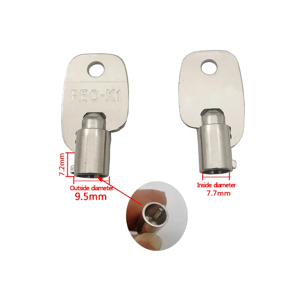50pcs Plum flower 78 key blank civil locksmith tools key blank Vertical cutting machine keys embryo JS491 lock key blanks