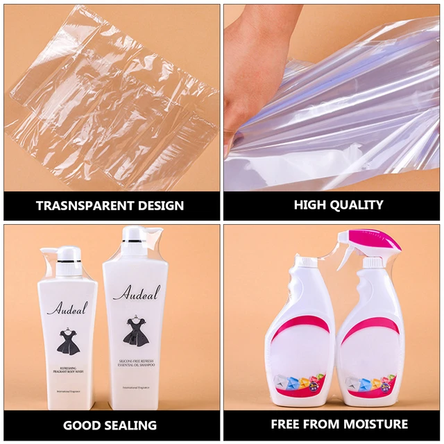 Transparent Shrink Film Bag  Pof Heat Shrink Wrap Bags - 300pcs Clear  Transparent - Aliexpress