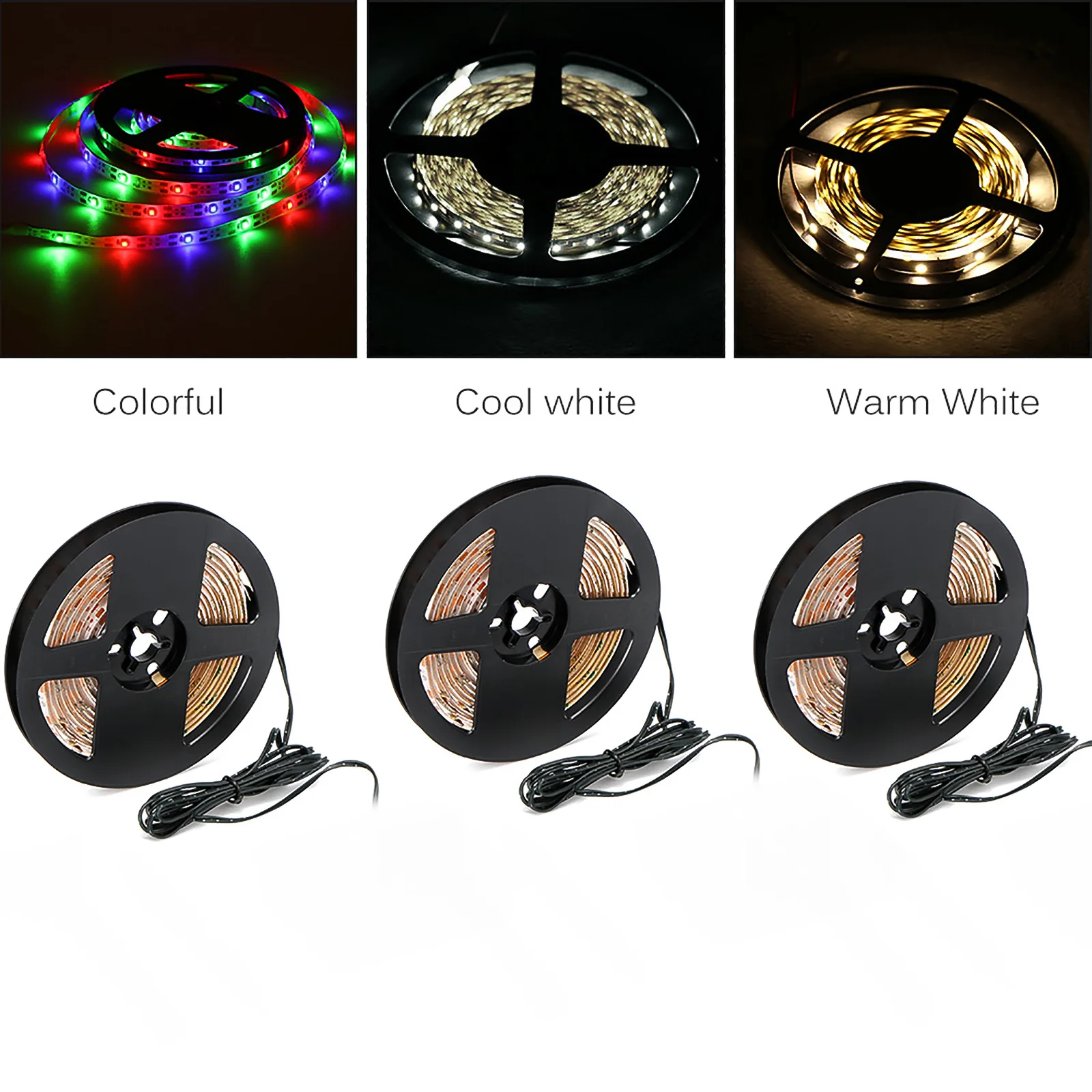 3M Solar Powered Super Bright 90LED LED Strip Light LED Lights Flexible Solar String Waterproof IP65 Festival Xmas Decoration