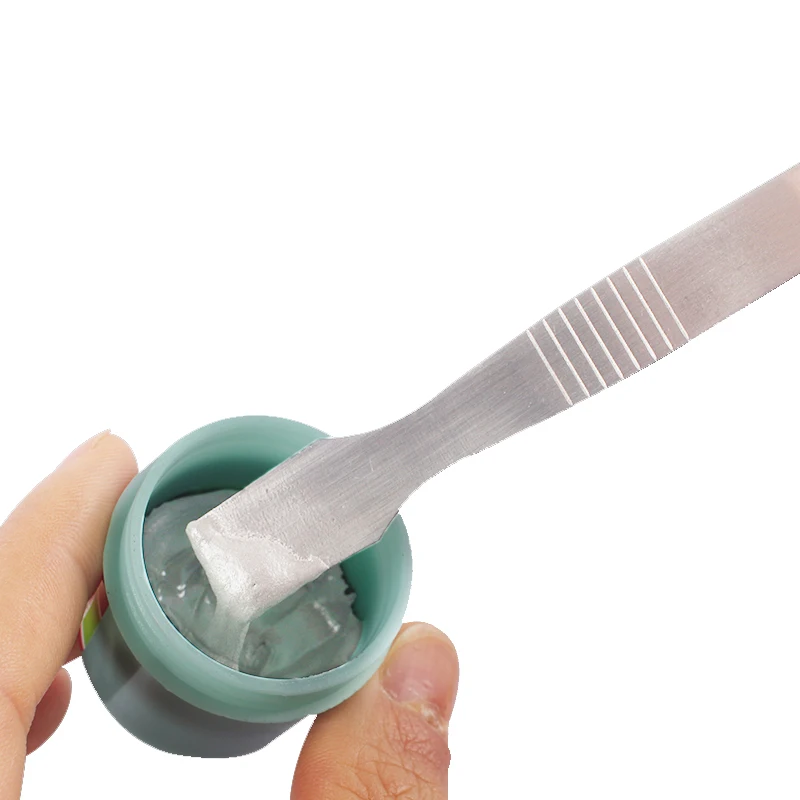 Phone Repair Tools Flux Scraper Metal Spudger Solder Paste Spudger Pure Steel Knife Repair BGA Paver Blade Solder Paste Scraper Opening tools