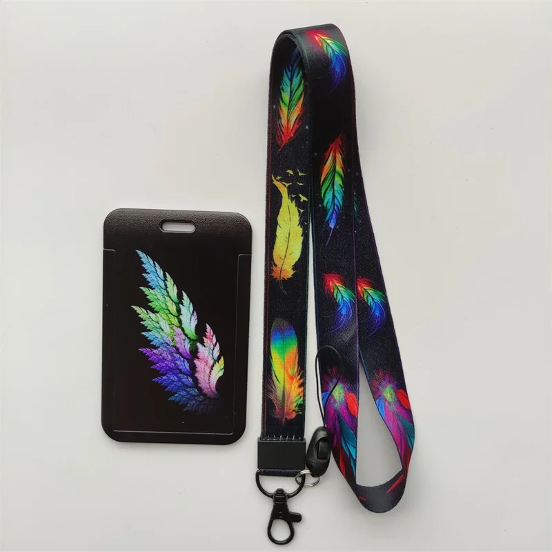 Großhandel Modischer Ausweiskartenhalter mit Schiebefunktion und Lanyard, OEM und Dropshipping möglich – Detail 4