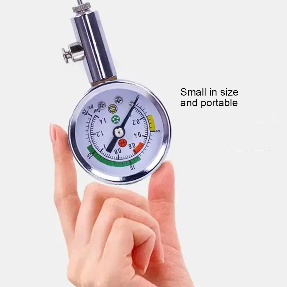 Football Volleyball Basketball Referee Specific Ball Pressure Gauge Pressure Test for Match Balls with Air Deflation