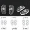 2000pcs Wholesale Eyeglasses Glasses Silicone nose pads various types & sizes eyewear nose pad part oval round 2