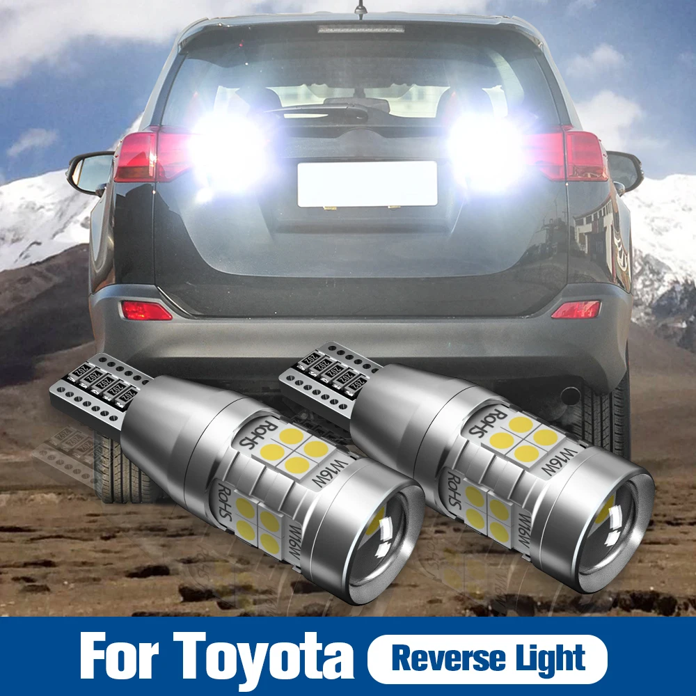 Светодиодная лампа задсветильник хода W16W T15 Canbus для Toyota 86 Auris Camry Corolla Avalon Yaris Vitz Rav4