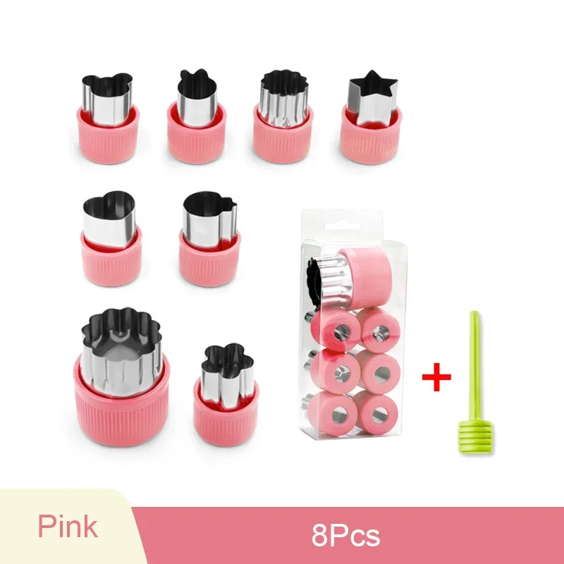 Pink 8pcs