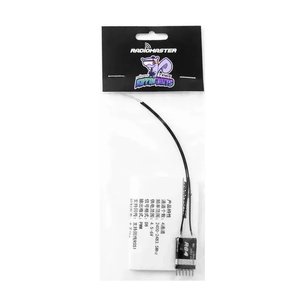 Récepteur Radiomaster R81 R84 R86 R86C R88 V2 2.4GHz 4-8CH pour Drone FPV