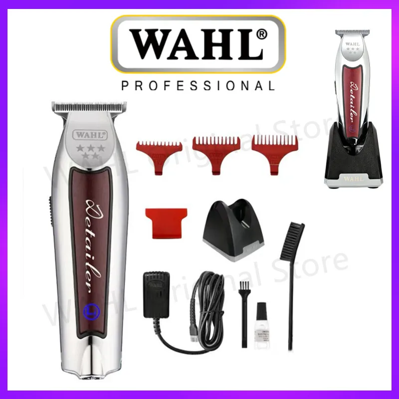 Original Wahl 8171 Professional 5 Star Cordless Detailer Magic Clip Hair Clipper The Trimmer for Men Barber Hair Cutting Machine триммер wahl cordless detailer gold li 5v 8171 716 золотистый