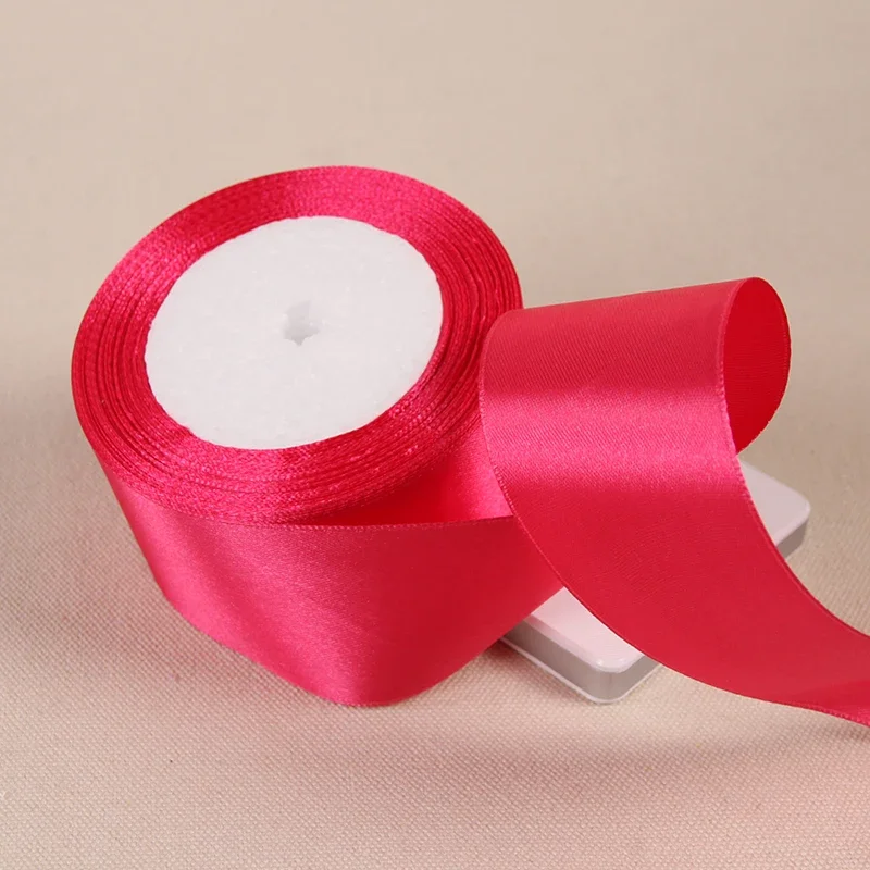 Multicolor Satin Ribbons for Festive and Wedding Decorations