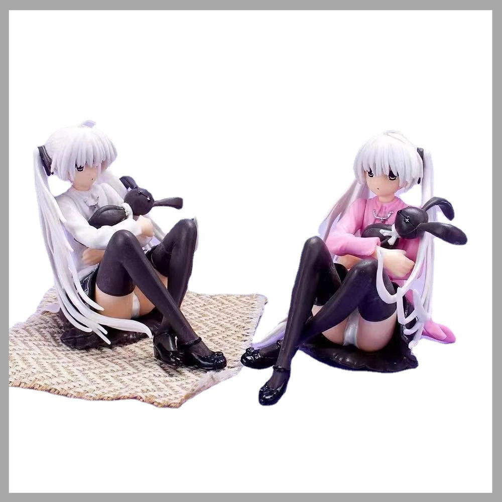 

Miniature Holding Rabbit Girl's Anime Cartoon Surrounding Anime Ornaments Sexy Girl Figurine Car Chassis Ornaments
