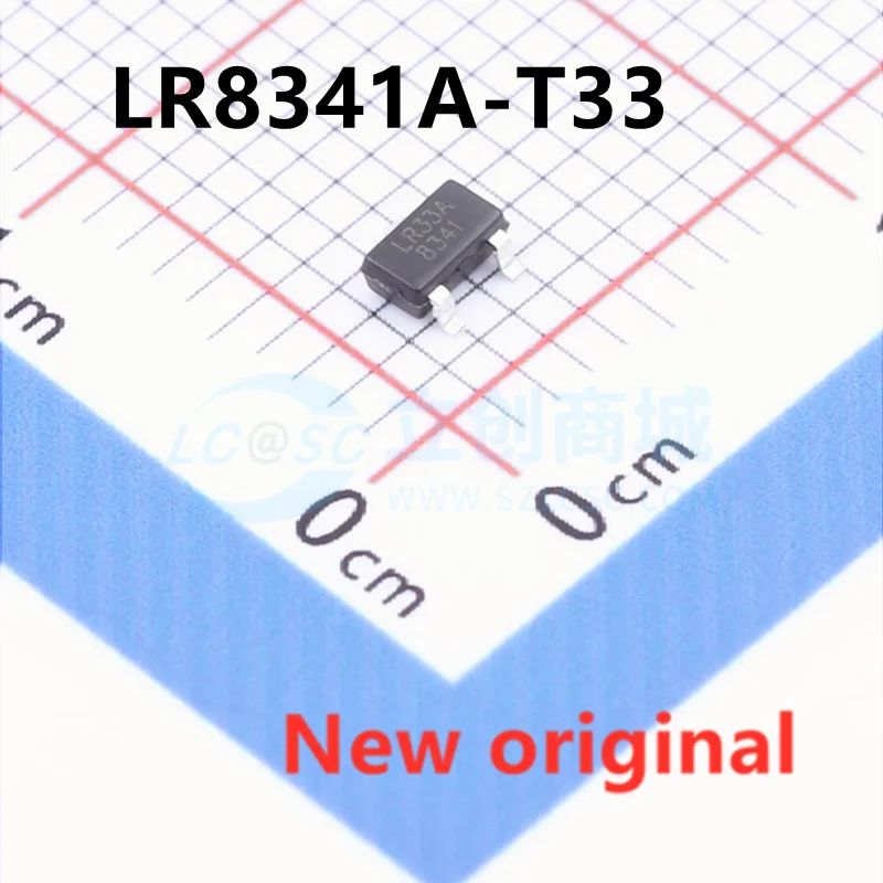 10PCS New original LR8341A-T33 SOT-23 LR33A Linear regulator chip(LDO)