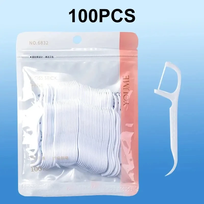Dental Floss Flosser PicksToothpicksTeeth StickTooth Cleaning Interdental Brush Dental Floss Pick Oral Hygiene