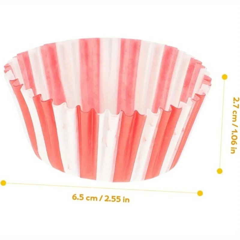 300PCS Multicolor Cupcake and Muffin Baking Liners for Parties DIY Decorating and Kitchen Use Disposable Paper Cups for Cakes