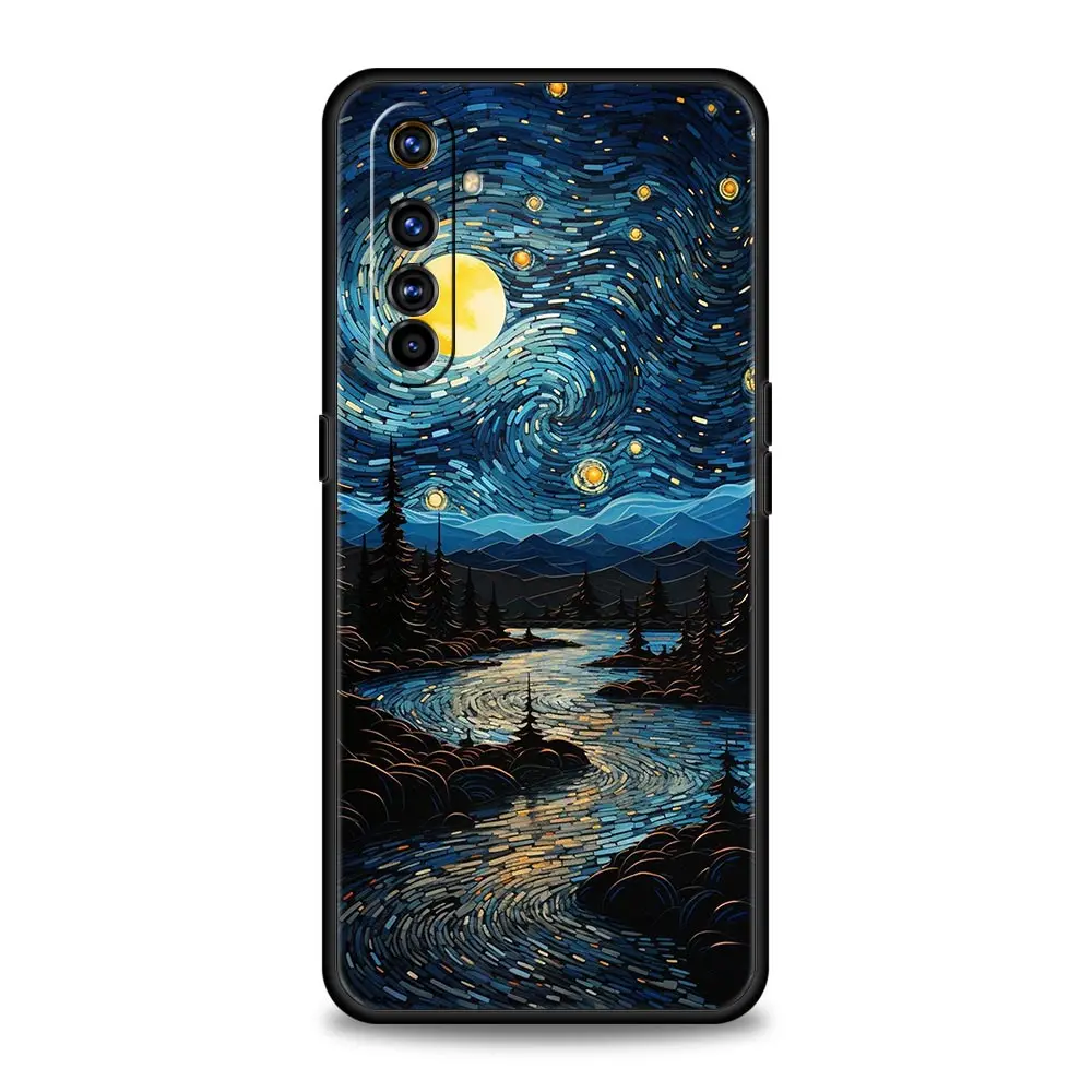 Starry Night Van Gogh Artistic Phone Case Cover