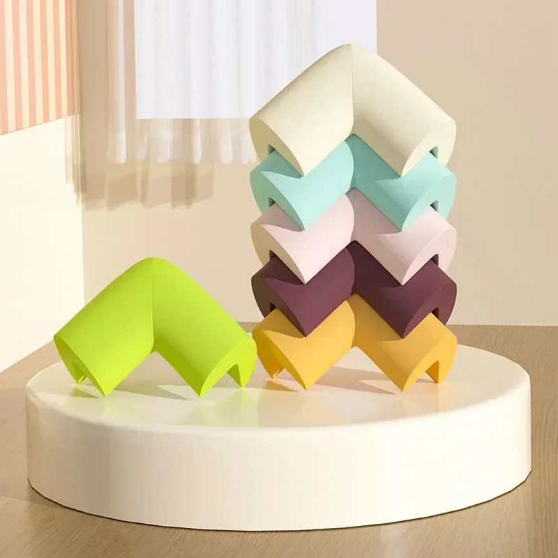 Child Baby Safety Protector Strip Soft Edge Table Corners Protection Guards Cover 4pcs silicone table corner protector table corner protector table edge protector furniture anti collision strip Toddler Infant Anticollision