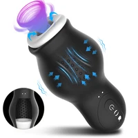 Schlucken Automatische Männlichen Masturbator Tasse Leistungsstarke Saugen Vibrierende Penis Stimulation Oral Sex Spielzeug für Männer Masturbation Waren