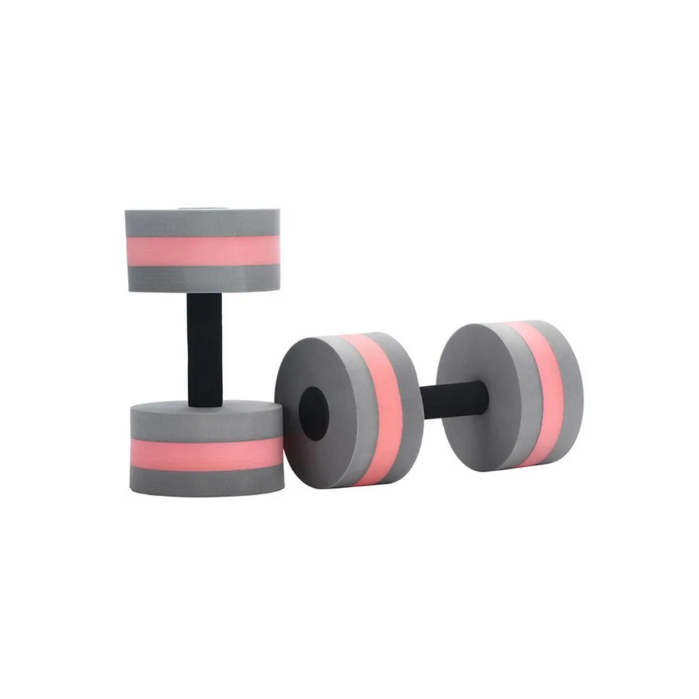 1Pc Automatic Floating Dumbbell EVA Foam Unisex Swimming Pool Aerobics Yoga Barbell Exercise Water Sport Dumbbells Fitness