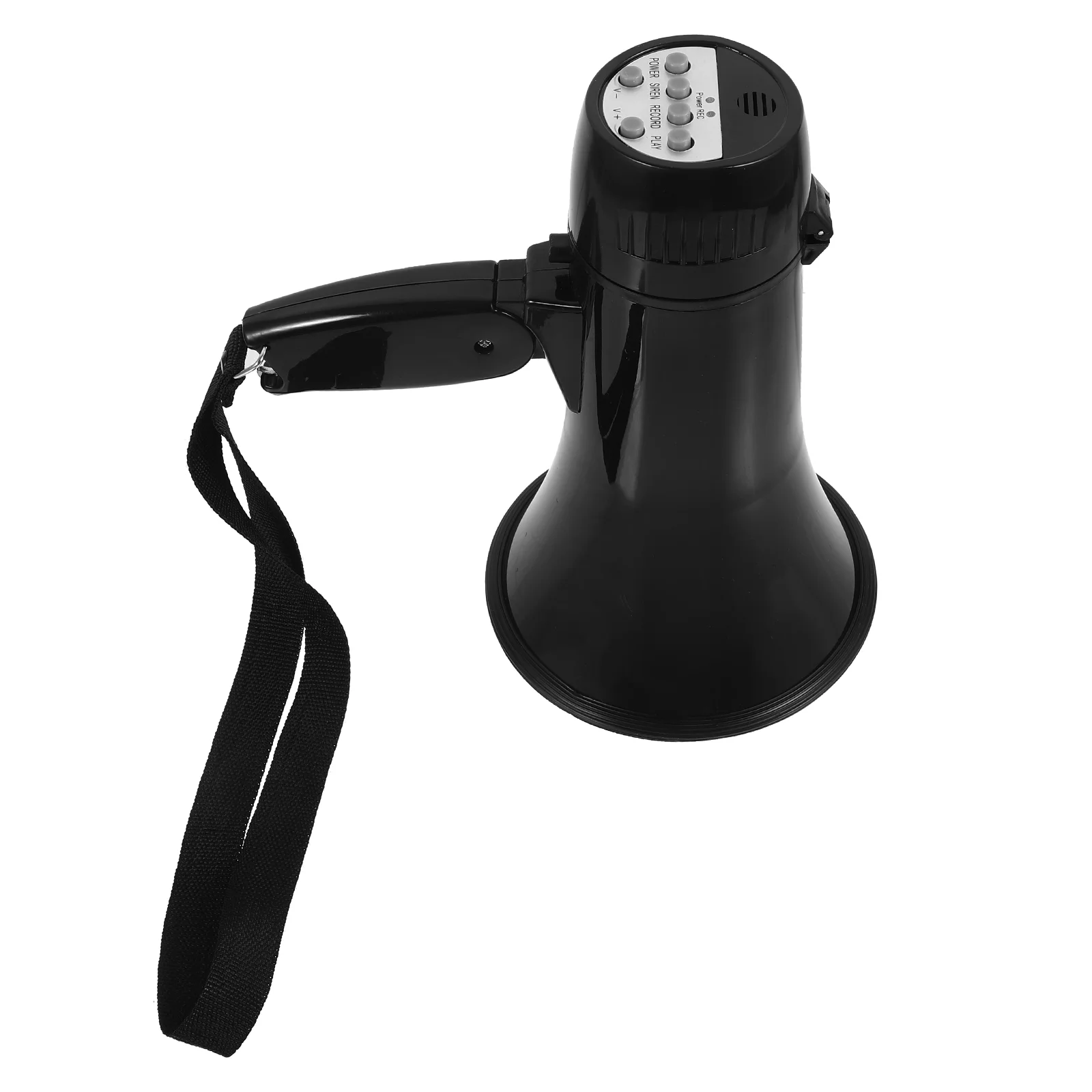 25W Handheld Megaphone Speaker Portable Bullhorn For Sports Events Promotion Small Plastic Megaphone Lightweight Sound System