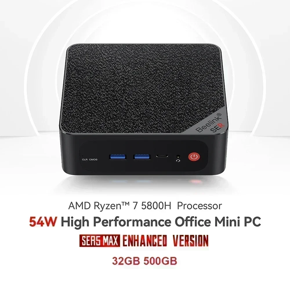 Beelink SER5 MAX AMD Ryzen 7 5800H 5700U 5560U Mini PC WiFi6