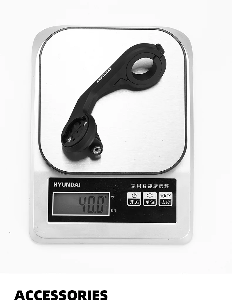 Universal bike computer mount installation