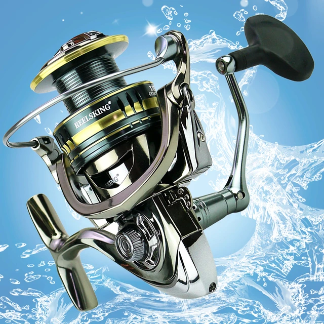 Low Profile Freshwater Saltwater Spinning Wheel Carp Fishing Reel