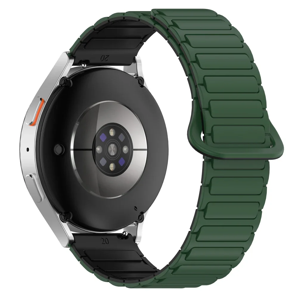 Enhanced Sport Magnetic Loop Band - Premium Silicone Strap, Adjustable Fit Bracelet, Multiple Sizes Available