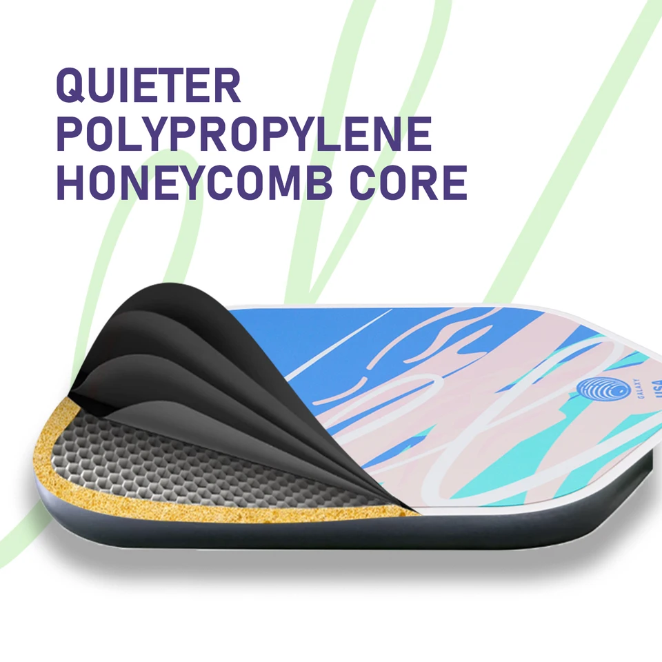 Kawasaki pickleball paddle Durable PP Honeycomb Core 15mm