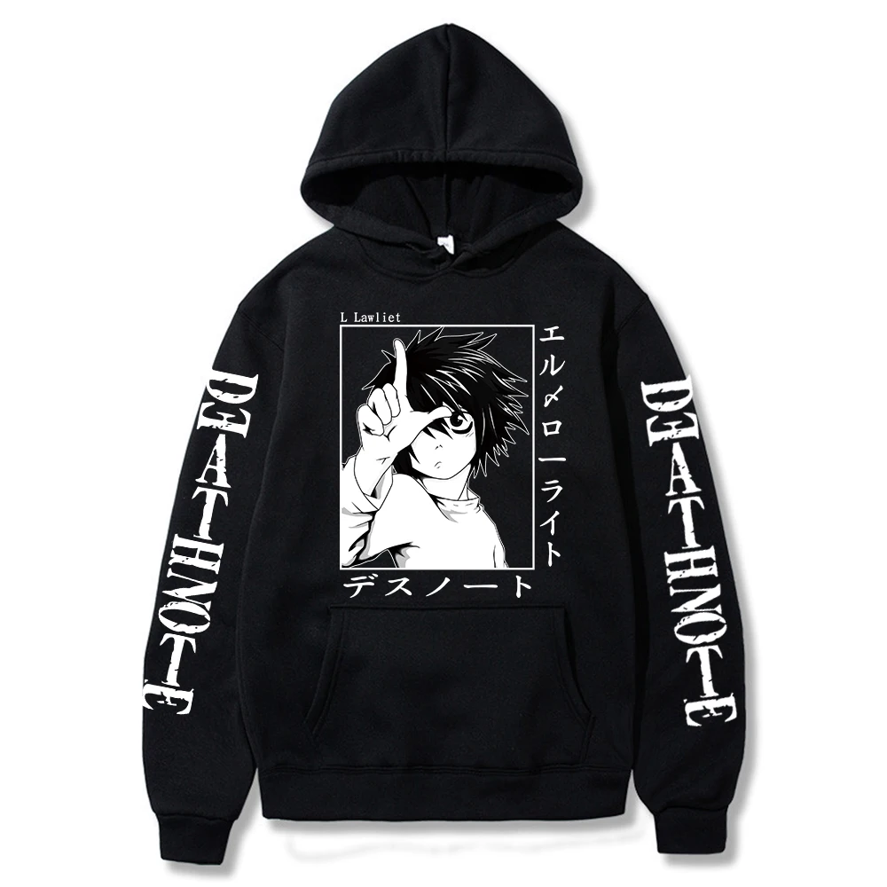 Death Note L·Lawliet Sudadera Con Capucha Anime Cosplay Sudadera