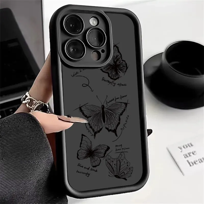 Coque de téléphone pour Honor 200 90 Smart Honor 200 300 Pro Honor Lite, étui de protection antichoc en Silicone souple