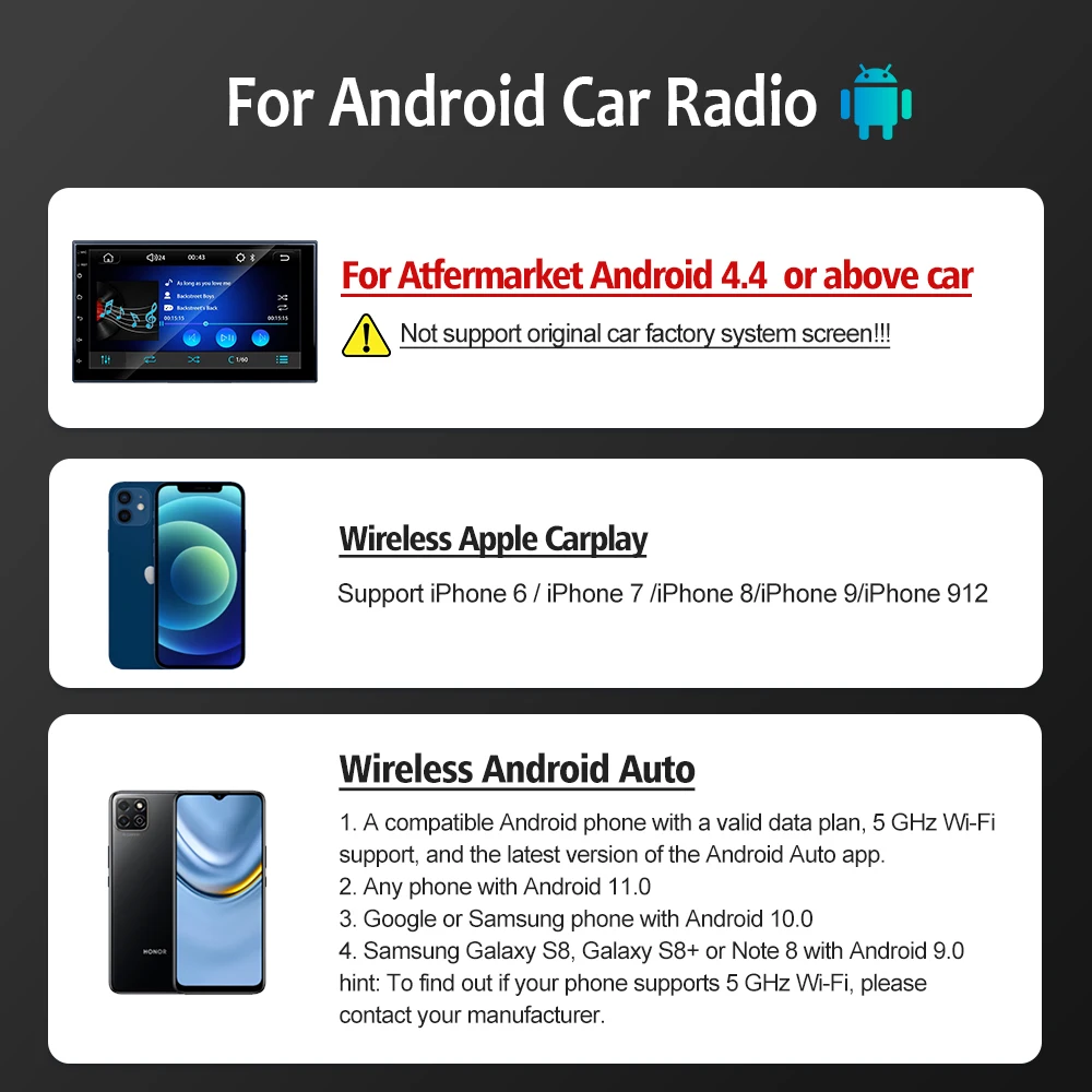 Carlinkit  CarPlay  ȵ̵ ڵ    ȵ̵  ڵ ̷ Netflix Siri Waze Spotify