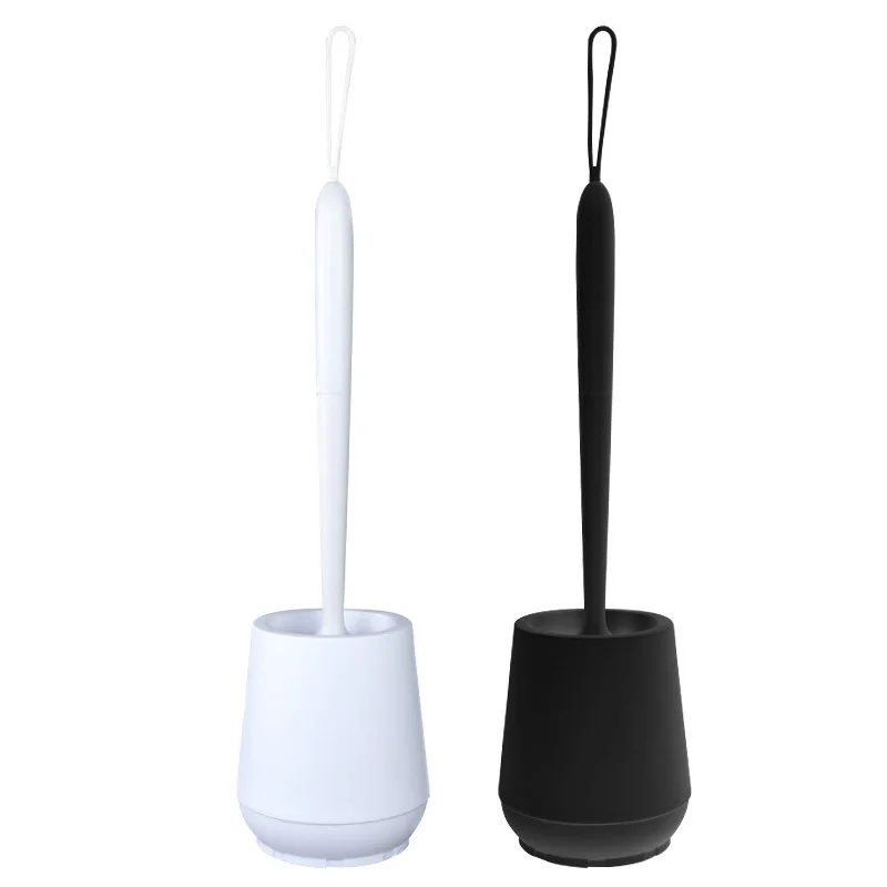 

Bathroom Toilet Brush Soft Brush Head No Dead Angle Household Floor Cleaning Brush Toilet Accessories