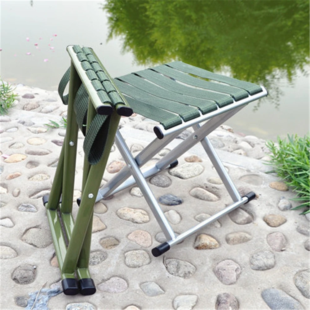 Taburete plegable para acampar, taburete plegable, asiento, silla de pesca,  taburete escalonado para adultos y niños, para pescar, mochilero en casa