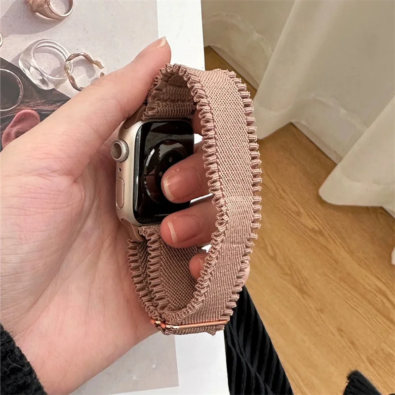 Korean Cute Nylon Elastic Adjustable Strap