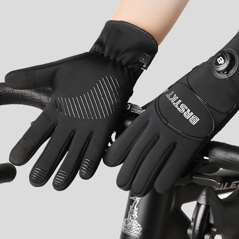 Sking Running Gloves  Winter Gloves Cycling Warm Outdoor Sport Touch Screen Road Bike Windproof Fishing Glove